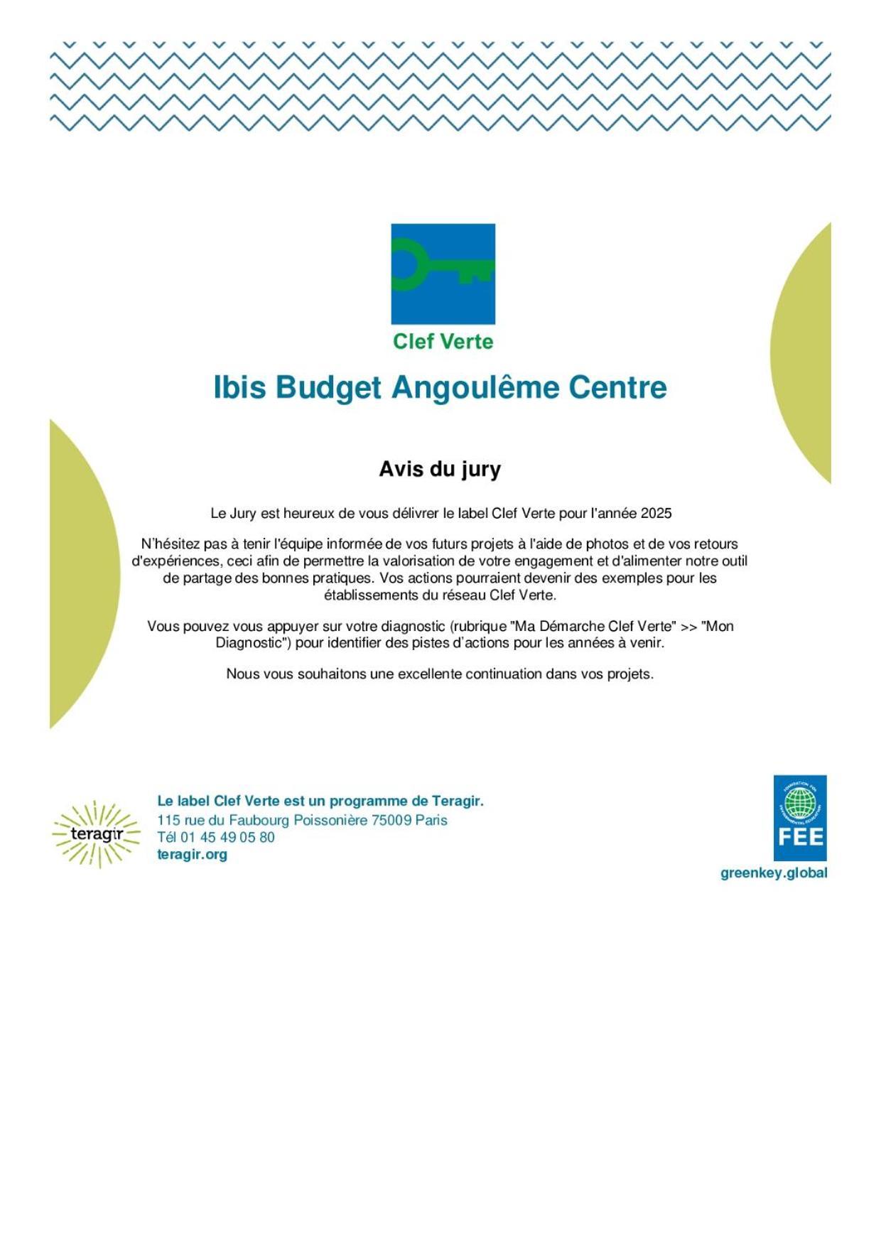 Ibis Budget Angouleme Centre Bagian luar foto